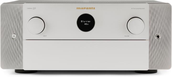 Actual product image Marantz Cinema 40 9.4 AV Receiver with 8K Video *premium silver* (AM, FM)