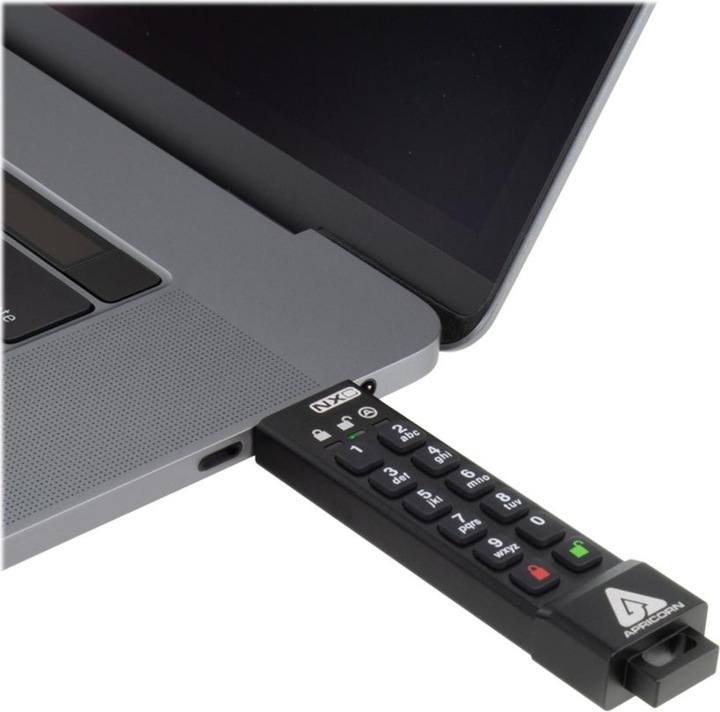 Produktbild Apricorn Aegis Secure Key 3NXC (8 GB, USB-C, USB 3.1)