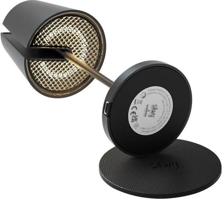 Produktbild Silwy Magnet-Leuchte Portofino Black inkl. Platzset und Pad (198 lm)