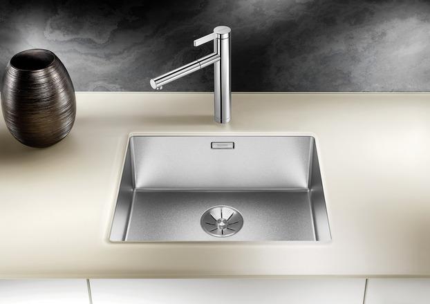 Produktbild Blanco Claron 500-U Durinox (Unterbauspüle, 54 cm, 44 cm)