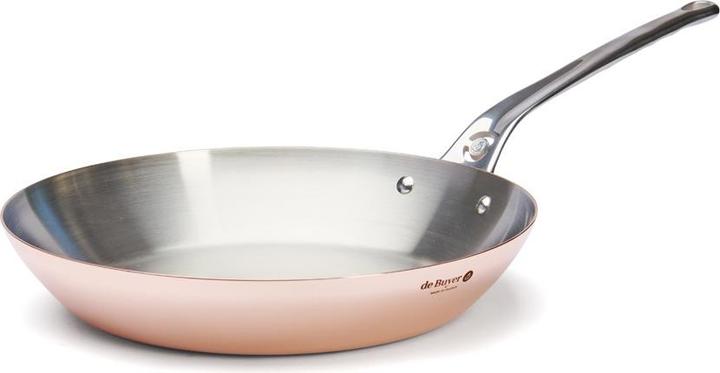 Image du produit de Buyer prima matera (32 cm, Poêle à frire, Acier inoxydable, Cuivre)