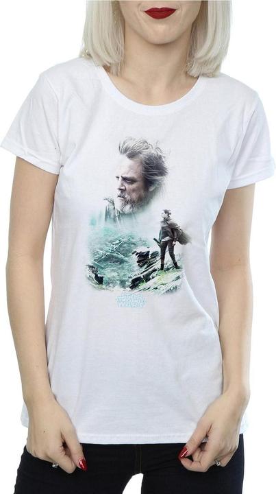 Immagine prodotto Star Wars The Last Jedi Luke And Rey Maglietta Donna (M)