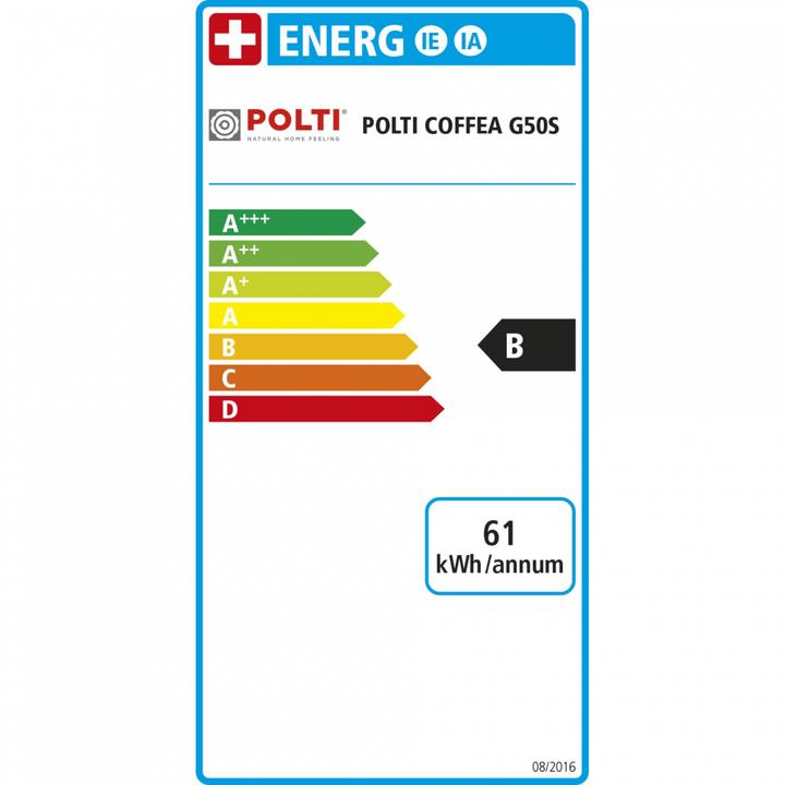 Label énergétique Polti COFFEA G50S
