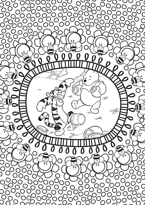 Produktbild Panini Disney Winnie Puuh Malblock