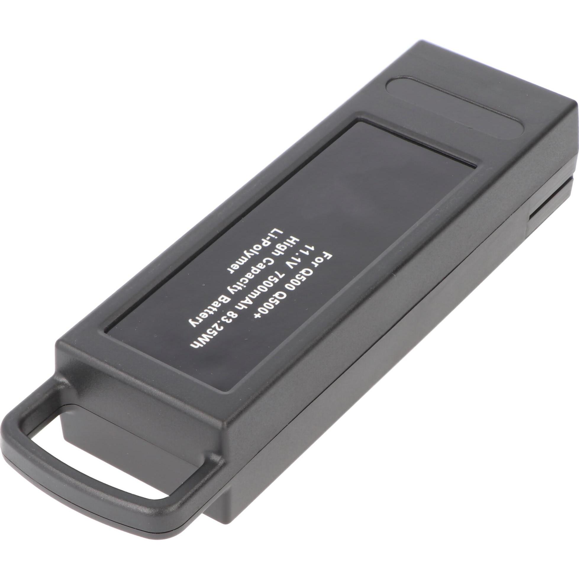 Thumbnail - AccuCell Li-Polymer-Akku - 7500mAh (11.1V) für Yuneec Q500 Drohne, Multicopter, Quadrocopter (11.10 V, 7500 mAh)