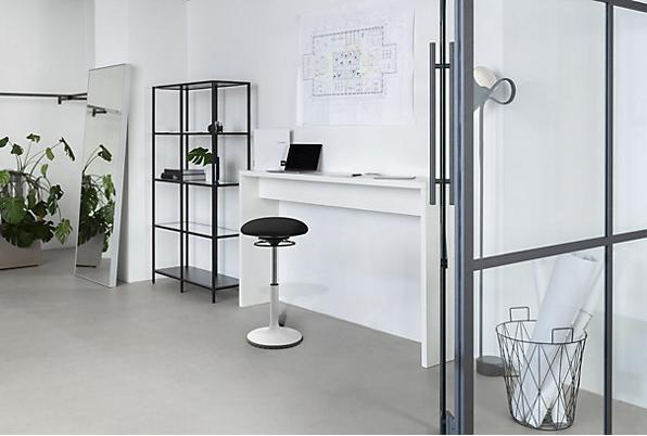 Image du produit Topstar Hocker BBT Coach, Schwarz, Material: Thermoplastisches (52 - 72 cm)