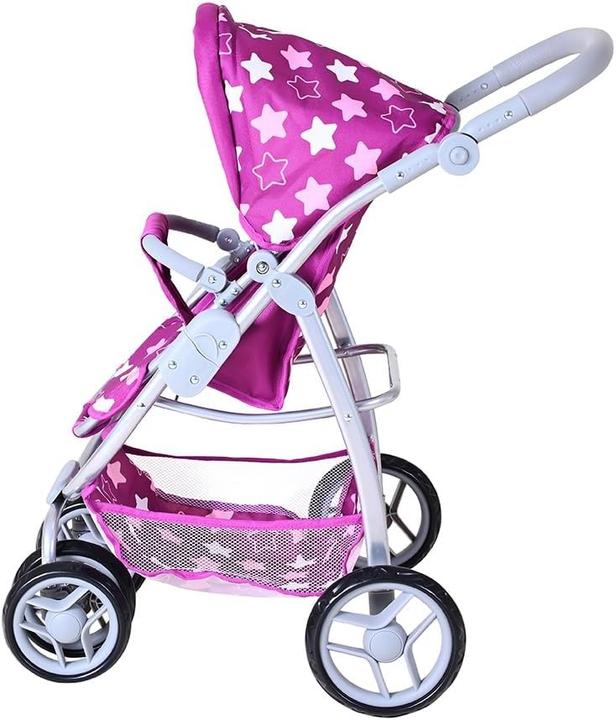 Immagine prodotto Knorrtoys Puppenwagen Coco - star dark pink