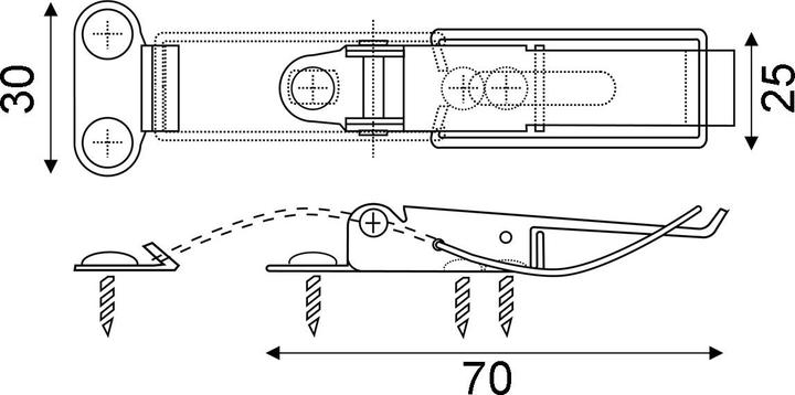Actual product image Werkstarck Table top connectors (1 pcs.)