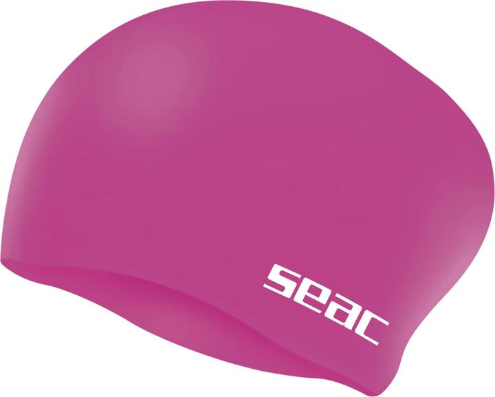 Produktbild Seac Junior-Silikon-Badekappe Chignon – Rosa