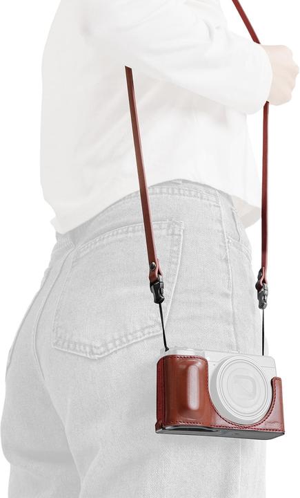 Actual product image SmallRig 5687 Quick Release Shoulder Strap for Ricoh GR Series (Red) (Shoulder strap)