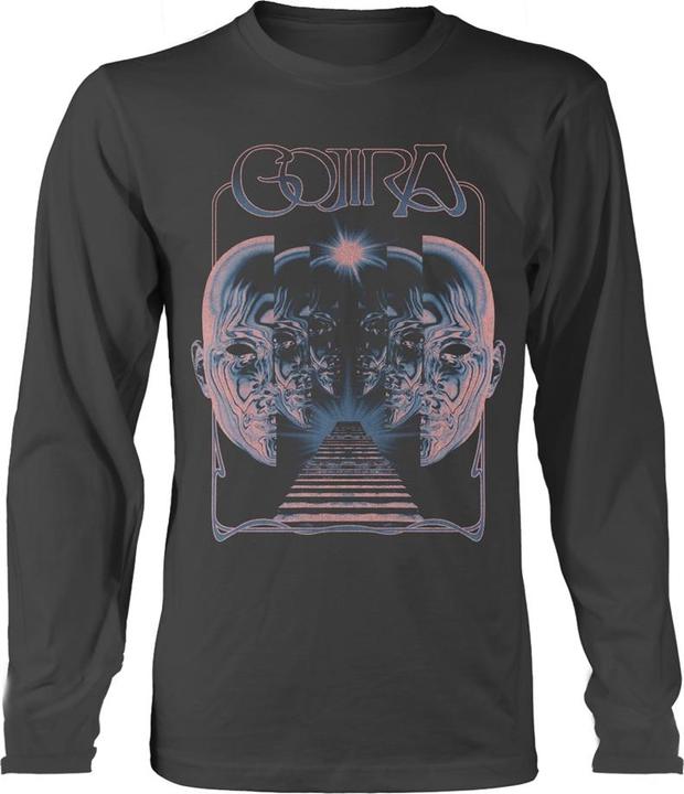 Produktbild Gojira T Shirt Cycles Inner Expansion Band Logo Official Mens Black Long Sleeve M (M)