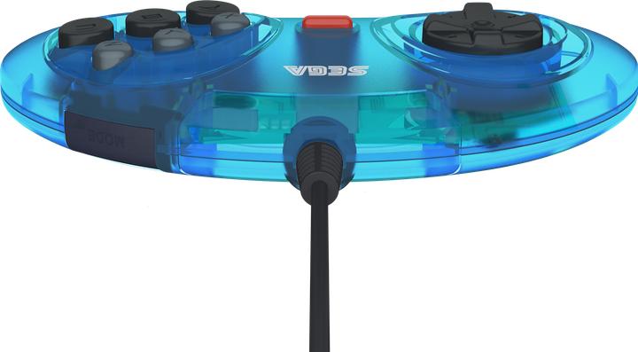 Produktbild retro-bit SEGA MD 6-Button Pad Blue (Sega Mega Drive)