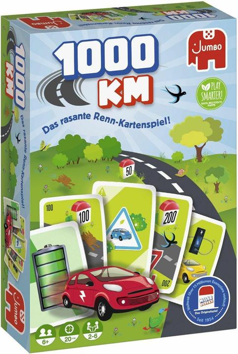 Jumbo 1000 KM Kartenspiel (Deutsch)