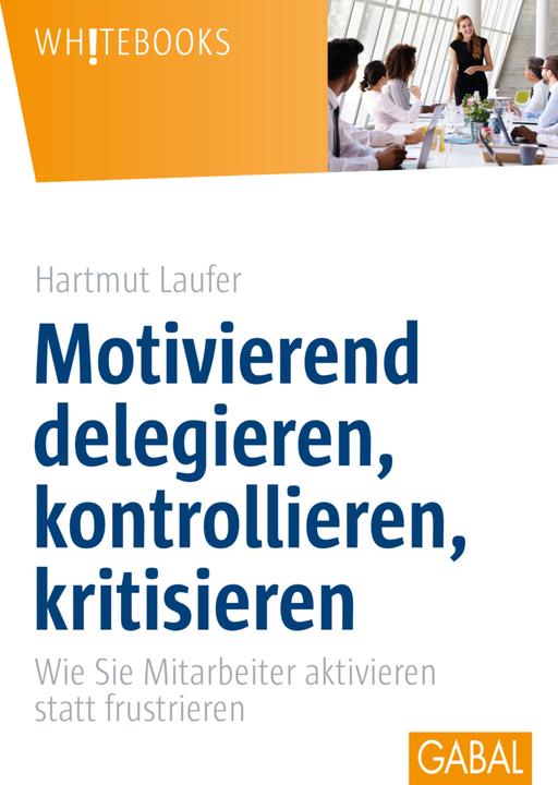 Produktbild Motivierend delegieren, kontrollieren, kritisieren (Deutsch, Hartmut Laufer, 2017)