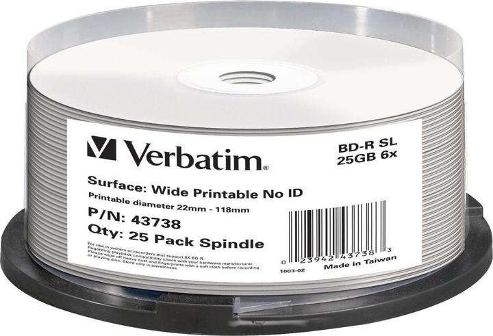 Productafbeelding Verbatim Spindel (25 x)