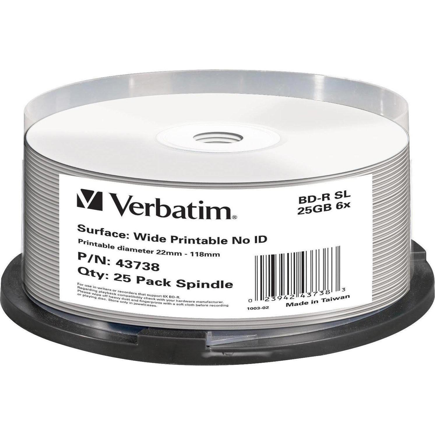Verbatim Spindel (25 x), Optischer Datenträger