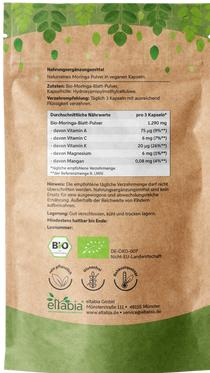 Actual product image Eltabia Bio Moringa Kapseln (Capsules)