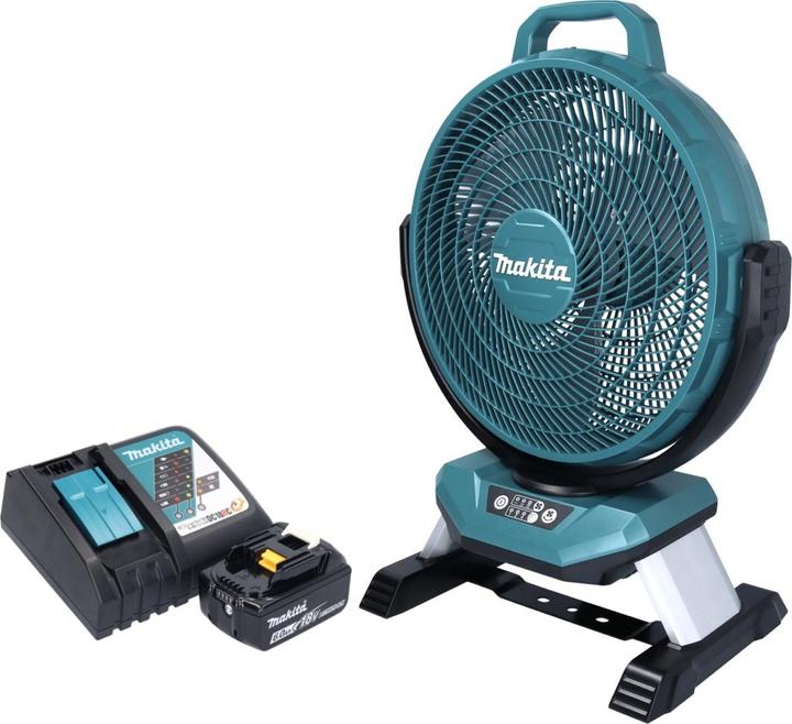 Image du produit Makita DCF 301 RG1 Ventilateur sans fil 18 V 33 cm + 1x batterie 6,0 Ah + chargeur