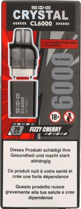 Produktbild SKE Crystal CL 6000 Refill Kit - Fizzy Cherry (Fizzy Cherry)