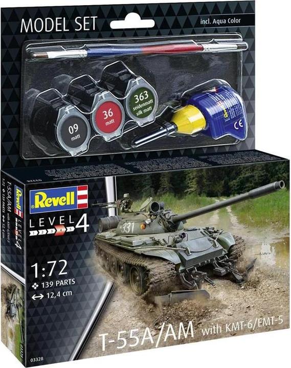 Image du produit Revell T-55A/AM avec mine KMT-6/EMT-5 Plough