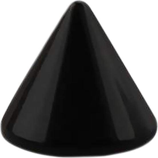 Actual product image Star Piercing Micro Cone black (without brass, Acrylic)