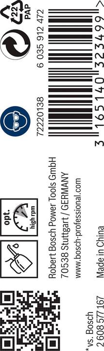 Produktbild Bosch Professional Zubehör PRO Metal HSS-G Spiralbohrer, 3,6 x 39 x 70 mm (3.6 mm)