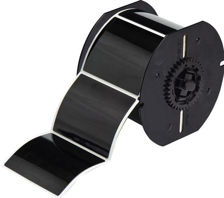 Immagine prodotto Brady B30EP-177-593-BK, EPREP (nuovo), poliestere, nero, lucido, 76,20 x 63,50 mm, permanente (12 (7.62 cm)