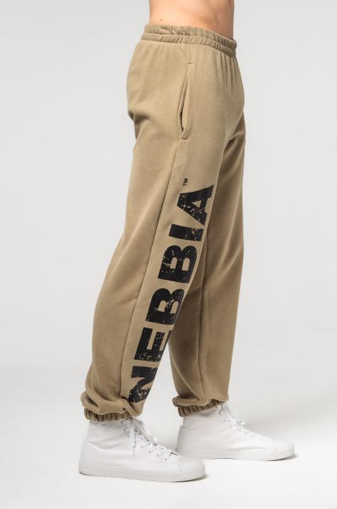Actual product image Nebbia Baggy Style Sweatpants mit Taschen Gym Bro 365 - green (M)