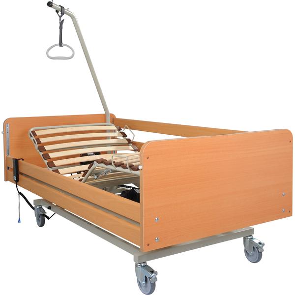 Produktbild AKS Zielonka Pflegebett S4 Holzfederleisten
