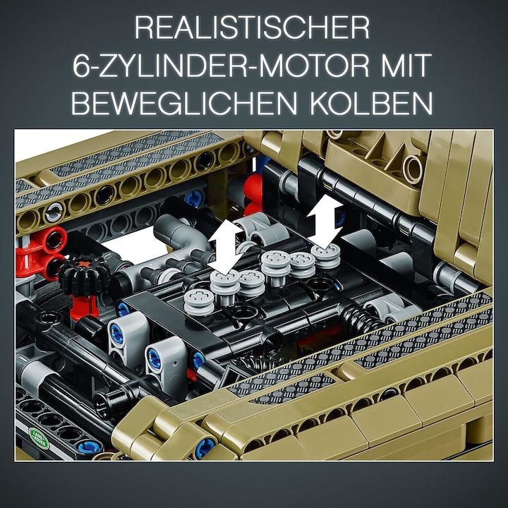 Image du produit LEGO Land Rover Defender (42110, LEGO Technic, LEGO difficiles à trouver)