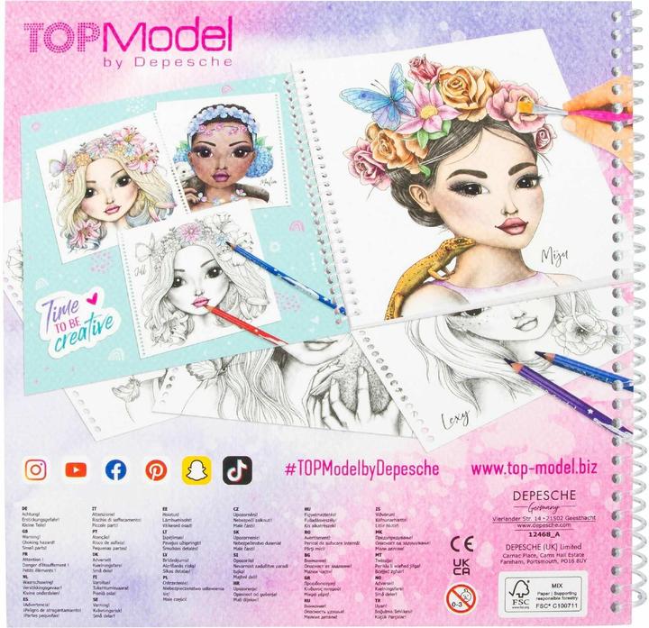 Produktbild Magni Malbuch TOPModel Special Colouring Book