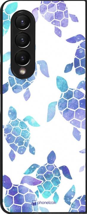 Produktbild PhoneLook Hülle Turtles pattern watercolor (Samsung Galaxy Z Fold3)