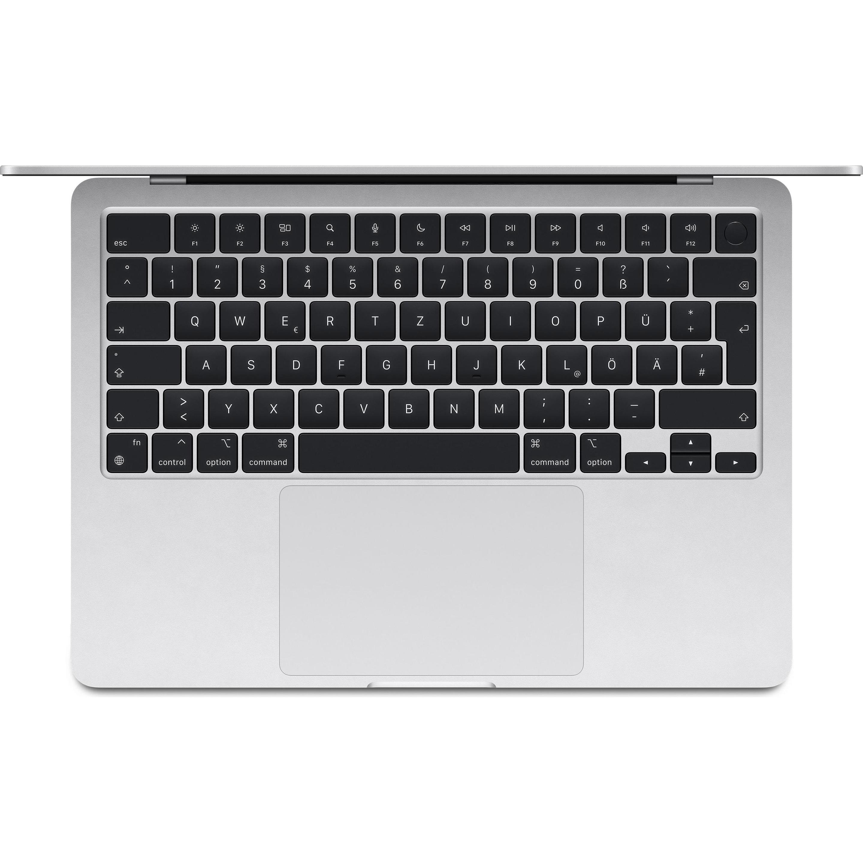 Thumbnail - Apple MacBook Air – 2024 (13.60", M3, 8 GB, 2000 GB, DE), Notebook, Silber