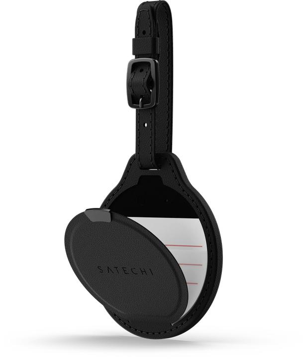 Produktbild Satechi Vegan-Leather FindAll Luggage Tag Black (Apple, iOS, Mac OS)