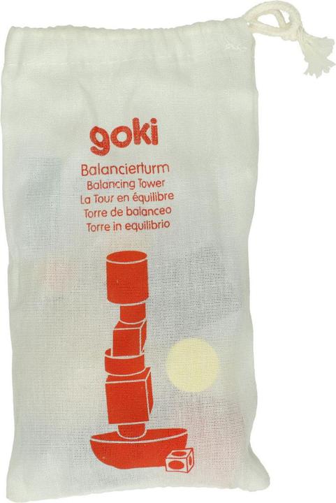 Actual product image Goki Balance game in bag