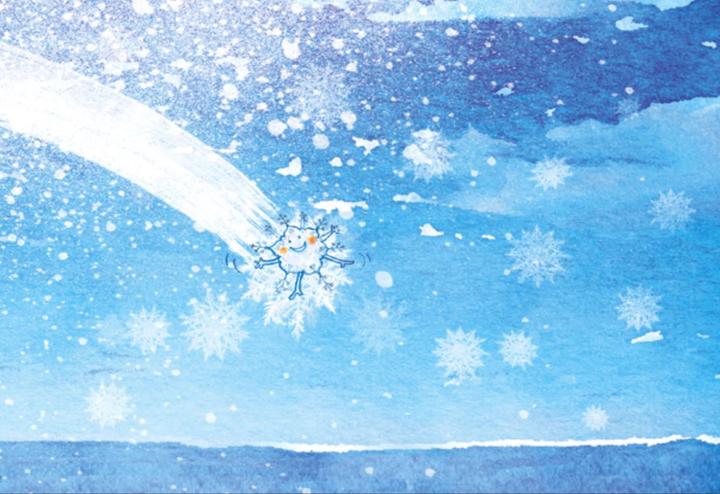 Produktbild Die mutige Schneeflocke (Deutsch, Kerstin Werner, 2018)