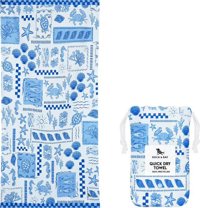Nährwerte und Zutaten Dock & Bay Beach Towels Large (160 x 90 cm)