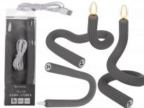 Produktbild Out of the blue Flexible LED-Kerze mit Flackereffekt