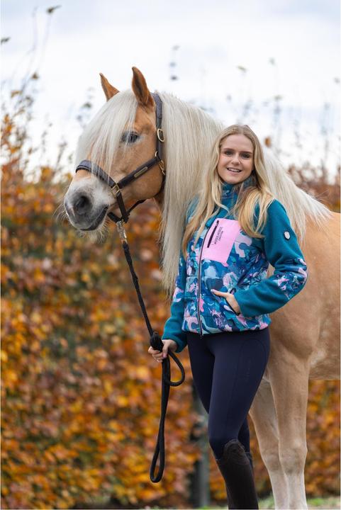 Actual product image Soulhorse Crazy Connection teddy fleece mix jacket (M)