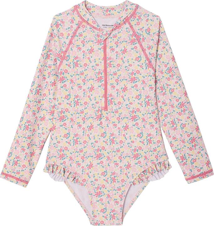 Produktbild Vertbaudet Langärmeliger Mädchen Badeanzug, Blumenprint (158)