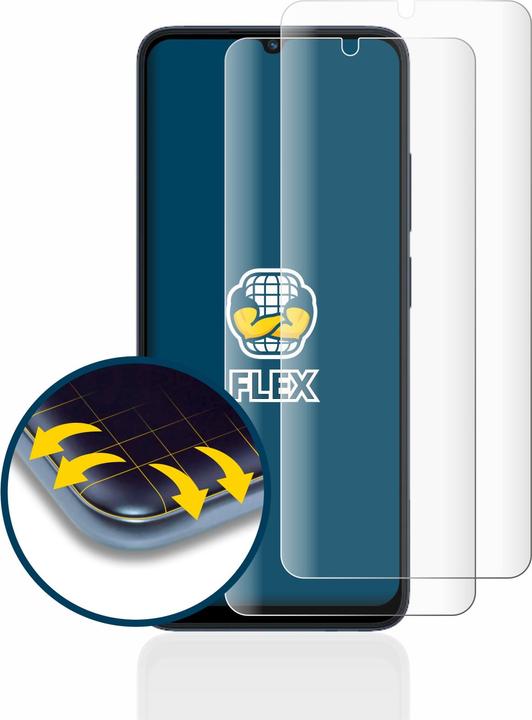 Produktbild BROTECT Full-Cover Displayschutz (2 Stück, Xiaomi Redmi 12C)