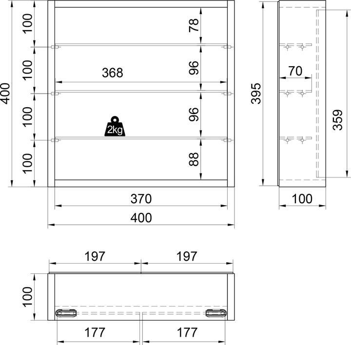 Actual product image VCM Mandosa S (40 x 10 x 10 cm)