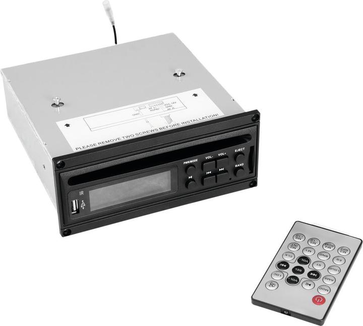 Produktbild Omnitronic Set MOM-10BT4 Modular-Drahtlos-PA-System + CD-Player mit USB&SD + 2x Akku (Aktiv)