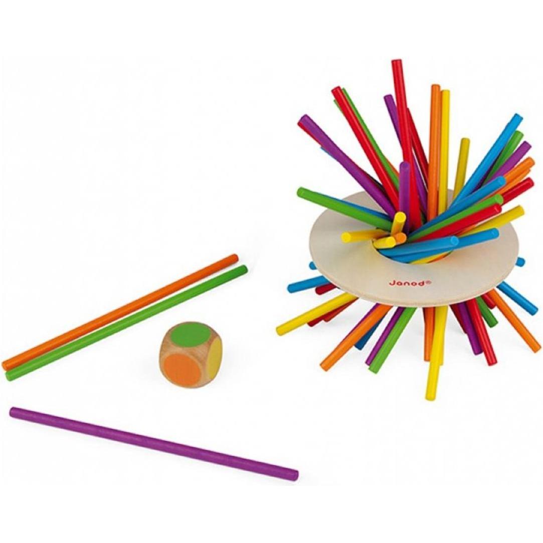 Janod Crazy Sticks (Spanisch, Französisch, Deutsch, Italienisch, Englisch, Niederländisch)