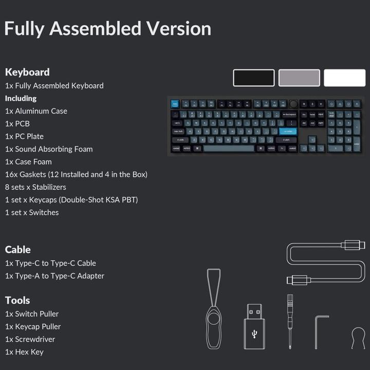Produktbild Keychron Q6 Pro (US, Kabellos, Kabelgebunden)