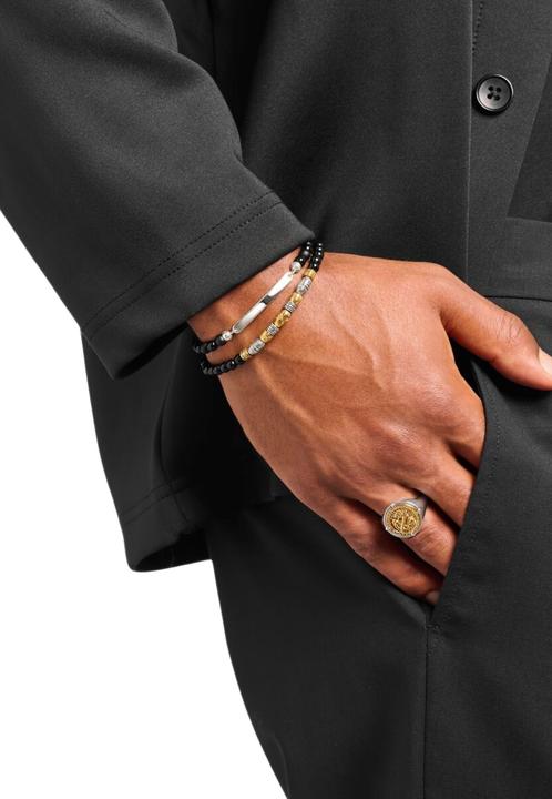 Immagine prodotto Thomas Sabo Bracciale con perline incidibili (17 cm, Argento 925 riciclato)