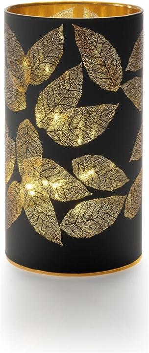 Produktbild STT LED-Windlicht Leaves klein 15 LED, Ø 9 cm