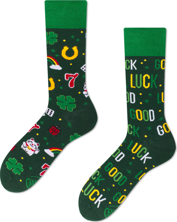 Actual product image Many Mornings Good Luck socks (35 - 38)