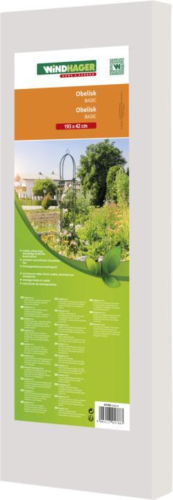 Image du produit Windhager Arc de roses Obelisk 193x45cm (194 cm, 45 cm)