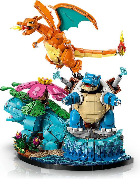 Actual product image LEGO Bisaflor, Glurak and Turtok (72153, LEGO Pokémon)